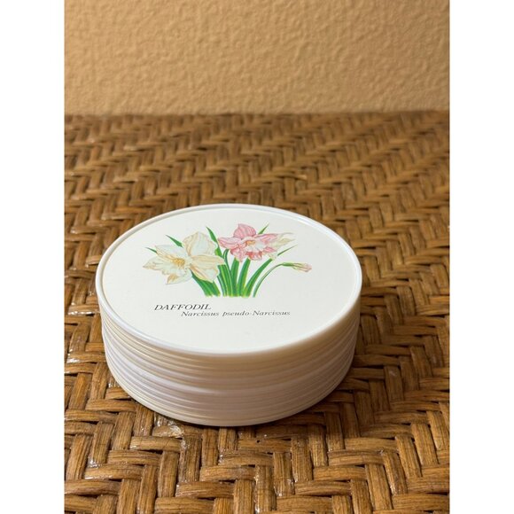 Portmeirion Botanic Garden Coaster Set Hard Plastic Set Of 12 - Picture 3 of 7